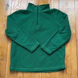 Kids Lands' End Forest Green fleece